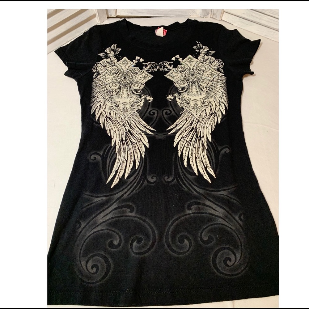 R Rouge embellished T-shirt